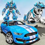 Download US Police Transform Robot Car White Tiger Game 1.2 Free Download APK,APP2019 Apk