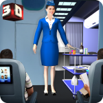 Download Free APK Airport Staff Flight Attendant Air Hostess Games 1.5 For Android 2019 Apk