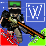 Download Free APK War Cube Online Offline Mobile Zombie Sniper Shoot 0.8 For Android 2019 Apk