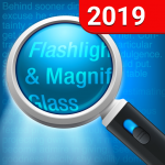 Free Download APK Magnifying Glass + Flashlight 1.8.3 For Android 2019 Apk