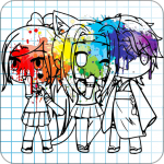 Download Gacha Coloring Book 1.0 APK For Android 2019 Apk