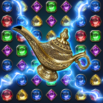 Download Jewels Magic Lamp : Match 3 Puzzle 1.0.8 APK For Android Apk