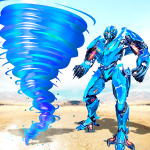 Tornado Robot Transforming Games: Robot Wars 1.1.9 APK For Android