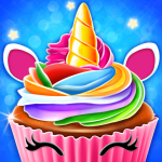 Download Unicorn Cupcake Baking Kitchen: Dessert Games 0.1 APK For Android Apk