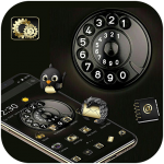 Download Black Business Delicate Telephone Theme 1.1.6 APK For Android Apk