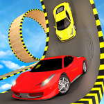 Download Crazy Car Sky Stunts Impossible Tracks Car Racing 0.4 APK For Android