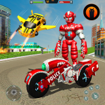 Download Flying Robot Police Chase- City Fighter War Robots 1.0 APK For Android Apk