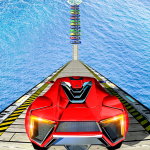 Download Mega Ramp Impossible Car Jump Over The Airplane 1.4 APK For Android