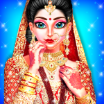 Download Royal North Indian Wedding Girl Dressup and Makeup 1.2 APK For Android Apk