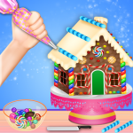 Download Ginger Bread House Cake Girls Cooking Game 1.0 APK For Android Apk