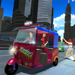 Download Modern Rickshaw Driving - Free Tuk Tuk Auto Games 1.1 APK For Android Apk