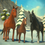 Download Winter Horse Simulator - Winter Family Adventure 1.11 APK For Android Apk