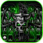 Download Neon Gothic Skull Keyboard Theme 1.0 APK For Android Apk