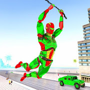 Army Robot Rope hero – Army robot games 2.1 Apk