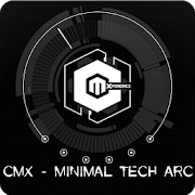 CMX - Minimal Tech Arc · KLWP Theme v1.0 Apk