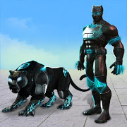 Flying Panther Robot Hero Fighting Game 1.0.9 Apk