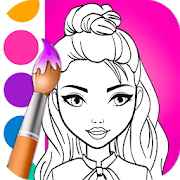 Girls Coloring Pages 1.18.4 Apk