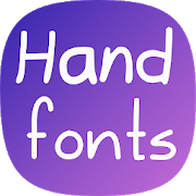 Hand Fonts for FlipFont - with Fonts Resizer 1.2.3 Apk