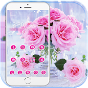 Pink Rose Love Theme 1.1.3 Apk