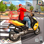 Pizza Delivery Boy Driving Simulator : Bike Games 1.1.0 Apk