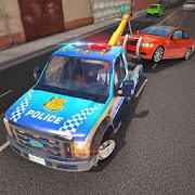 Police Tow Truck Driving Car Transporter 1.4 Apk