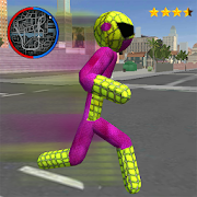 Speed Flash Stickman Rope Hero 1.0 Apk