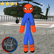 Stickman Spider Rope Hero Gangstar Crime 1.2