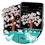 Download Cartoon Bird Tree Launcher Theme 1.0.0 APK For Android Apk