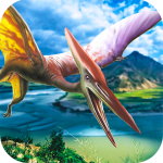 Download Jurassic Pterodactyl Simulator - be a flying dino! 1.02 APK For Android Apk