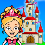 Download My Tizi Princess Town - Doll House Castle Game 2.0 APK For Android