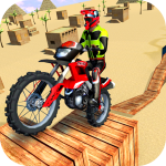 Download Crazy Bike Racing Stunt 3D 1.2 APK For Android