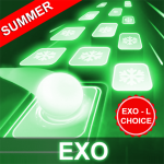 Download EXO Hop: Obsession KPOP Music Rush Dancing Tiles! 4.0.0.5 APK For Android Apk