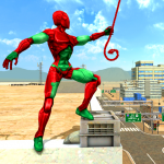 Download Mutant Spider Rope Hero : Flying Robot Hro Game 1 APK For Android Apk