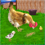 Download New Hen Family Simulator: Chicken Farming Games 1.07 APK For Android