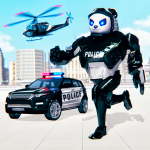 Download Police Panda Robot Transformation: Robot Shooting 1.1.7 APK For Android Apk