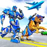 Download US Police Tiger Robot Game: Police Plane Transport 1.1.2 APK For Android Apk