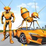 Download Ant Robot Car Transforming Games – Car Robot Game 1.0 APK For Android Apk