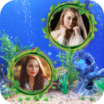 Aquarium Dual Photo Frame 1.2 APK For Android