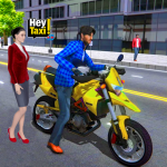 Download City Taxi Bike Driving 3D 1.0 APK For Android Apk