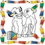 Download Coloring Book Lion Family 1.0 APK For Android Apk