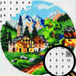 Download Cross Stitch Landscape Coloring By Number-Pixel 3.0 APK For Android Apk