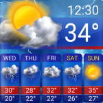 Download Free Weather Forecast App Widget 16.6.0.6243_50114 APK For Android