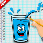 Download New Draw Water to Happy Glass 2020 5.0 APK For Android Apk