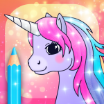 Unicorn Coloring Pages with Animation Effects 3.2 APK For Android