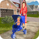 Download Virtual Babysitter: Babysitting mother simulator 2 APK For Android