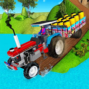 Download Indian Tractor Trolley Off-road Cargo Drive Game 1.0.2 Apk for android