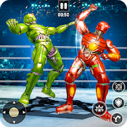 Download Robot Fighting Games - New Steel Robot Ring Battle 1.4 Apk for android