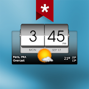 Download 3D Flip Clock & Weather (Ad-free) 5.84.18 Apk for android