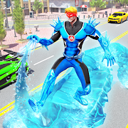 Download Flying Police Robot Snow Storm Hero: Crime City 8.0.0 Apk for android