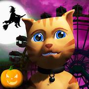 Halloween Cat Theme Park 3D 210216